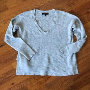 Gray banana republic sweater